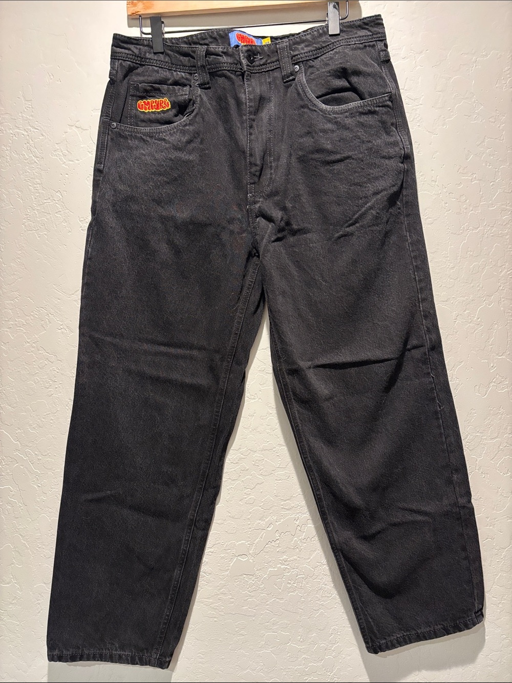 Empyre Black Relaxed Fit Jeans